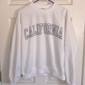 Beige Botony California Crewneck